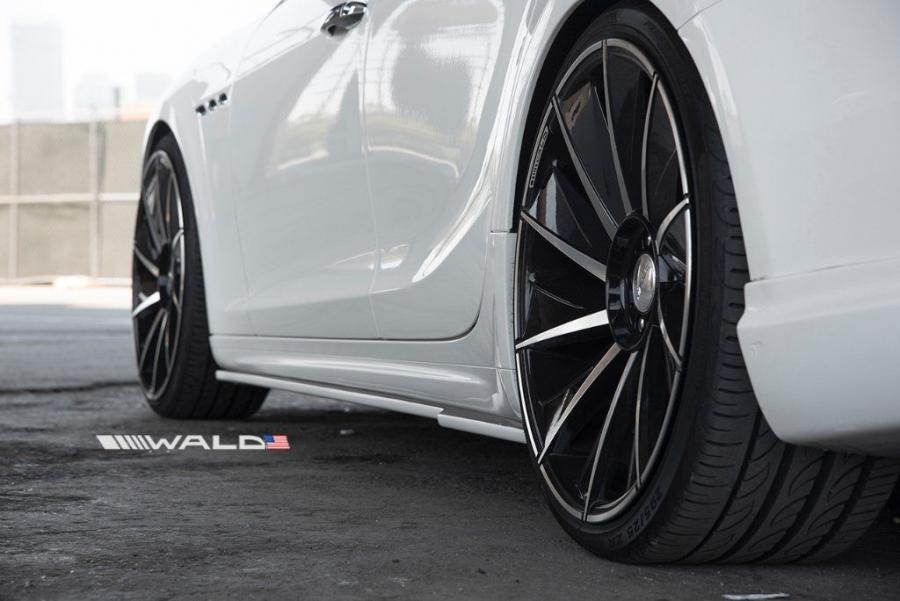 Детали экстерьера Maserati Ghibli Black Bison by Wald 2018 года  (фото 8 из 24)